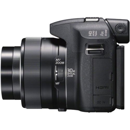 소니 Sony Cyber-shot DSC-HX200V 18.2 MP Exmor R CMOS Digital Camera with 30x Optical Zoom and 3.0-inch LCD (Black) (2012 Model)