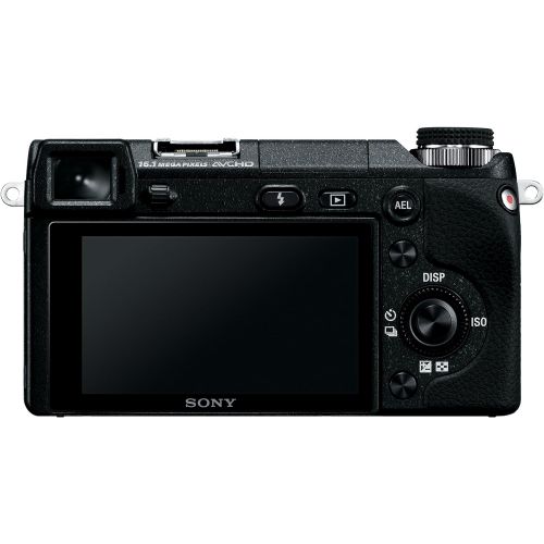 소니 Sony NEX-6B Mirrorless Digital Camera with 3-Inch LED - Body Only (Black)