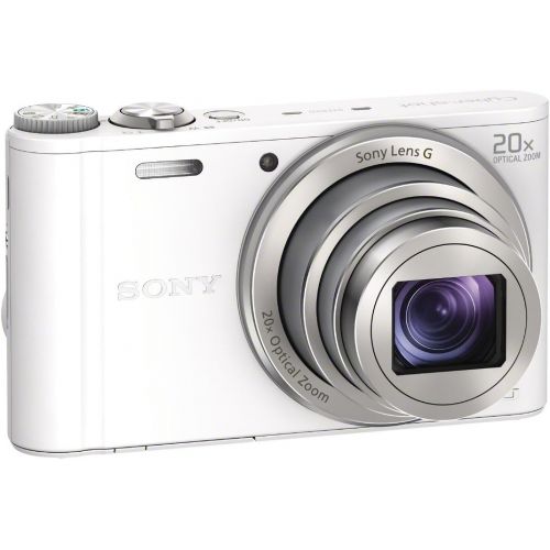 소니 Sony DSC-WX300B 18.2 MP Digital Camera with 20x Optical Image Stabilized Zoom and 3-Inch LCD (Black)