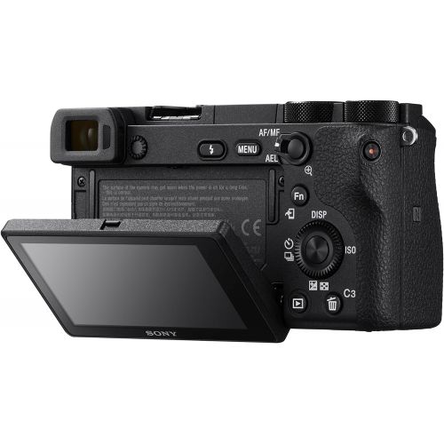 소니 Sony Alpha a6500 Mirrorless Digital Camera Bundle with 2.95 LCD, Black (ILCE6500KIT)