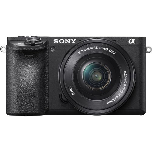 소니 Sony Alpha a6500 Mirrorless Digital Camera Bundle with 2.95 LCD, Black (ILCE6500KIT)