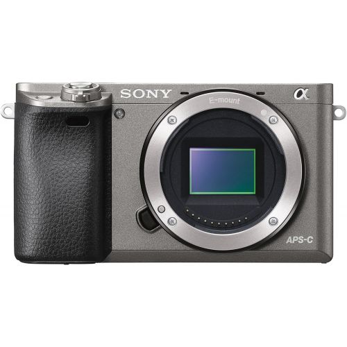 소니 Sony Alpha a6000 Mirrorless Digital Camera 24.3MP SLR Camera with 3.0-Inch LCD - Body Only (Graphite)