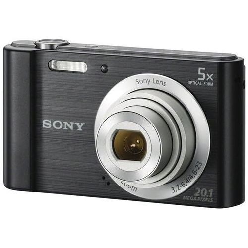 소니 Sony Cyber-shot DSC-W800 Digital Camera (Black) + Deal-Expo Premium Accessories Bundle