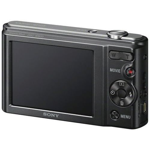 소니 Sony Cyber-shot DSC-W800 Digital Camera (Black) + Deal-Expo Premium Accessories Bundle