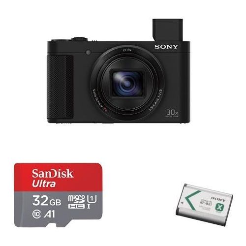 소니 Sony DSCHX80B High Zoom Point & Shoot Camera (Black)