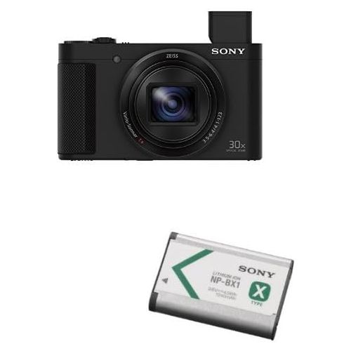 소니 Sony DSCHX80B High Zoom Point & Shoot Camera (Black)