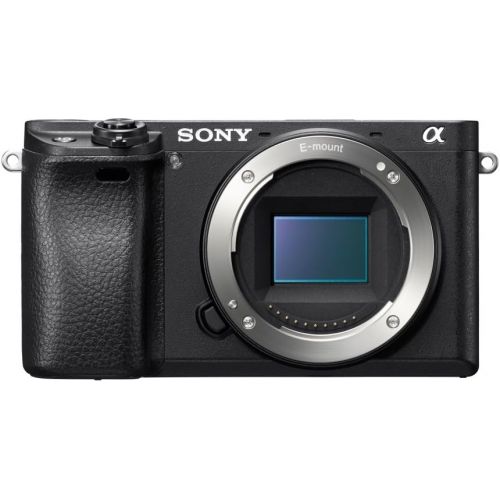 소니 Sony Alpha a6300 Mirrorless Camera: Interchangeable Lens Digital Camera with APS-C, Auto Focus & 4K Video - ILCE 6300 Body with 3” LCD Screen - E Mount Compatible - Black (Includes