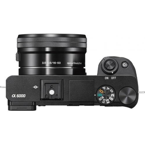 소니 Sony Alpha a6000 Mirrorless Digital Camera w 16-50mm and 55-210mm Power Zoom Lenses