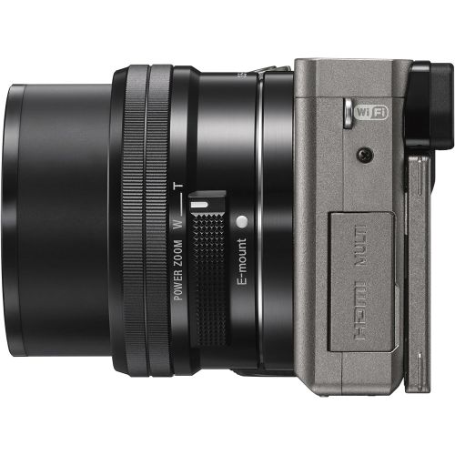 소니 Sony Alpha a6000 Mirrorless Digital Camera w 16-50mm and 55-210mm Power Zoom Lenses