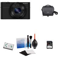 Sony RX100 20.2 MP Premium Compact Digital Camera w 1-inch sensor, 28-100mm ZEISS zoom lens, 3” LCD