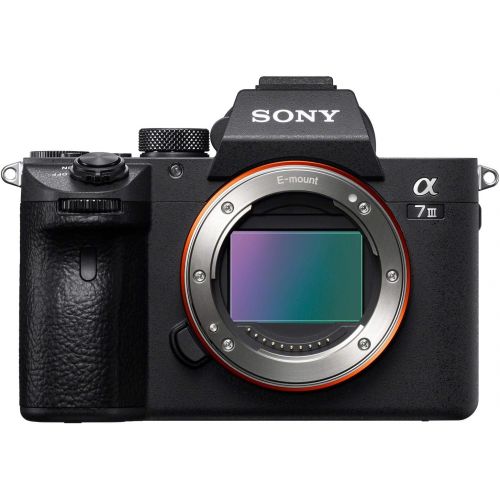 소니 Sony a7 III Full-Frame Mirrorless Interchangeable-Lens Camera Optical with 3-Inch LCD, Black (ILCE7M3B)