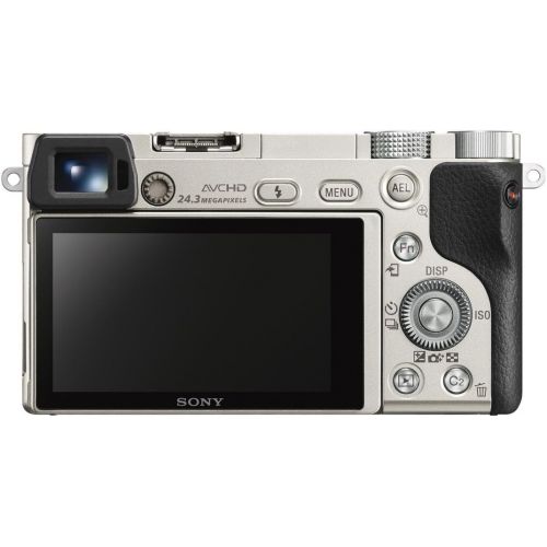 소니 Sony Alpha a6000 Mirrorless Digitial Camera 24.3MP SLR Camera with 3.0-Inch LCD (Black) w16-50mm Power Zoom Lens