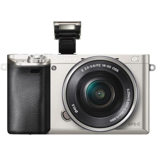 소니 Sony Alpha a6000 Mirrorless Digitial Camera 24.3MP SLR Camera with 3.0-Inch LCD (Black) w16-50mm Power Zoom Lens