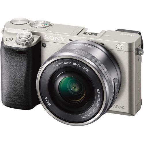 소니 Sony Alpha a6000 Mirrorless Digitial Camera 24.3MP SLR Camera with 3.0-Inch LCD (Black) w16-50mm Power Zoom Lens