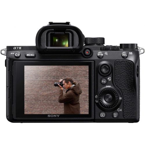 소니 Sony a7 III Full-frame Mirrorless Interchangeable-Lens Camera with 28-70mm Lens Optical with 3-Inch LCD, Black (ILCE7M3KB)