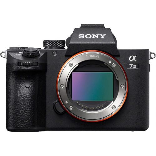 소니 Sony a7 III Full-frame Mirrorless Interchangeable-Lens Camera with 28-70mm Lens Optical with 3-Inch LCD, Black (ILCE7M3KB)