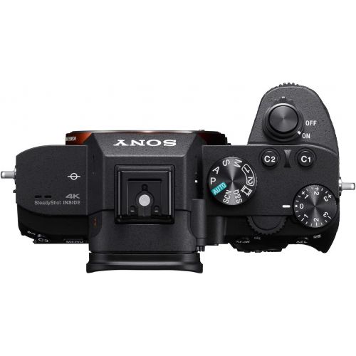 소니 Sony a7 III Full-frame Mirrorless Interchangeable-Lens Camera with 28-70mm Lens Optical with 3-Inch LCD, Black (ILCE7M3KB)