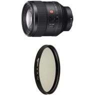 Sony FE 85mm f1.4 GM Lens with Circular Polarizer Lens - 77 mm