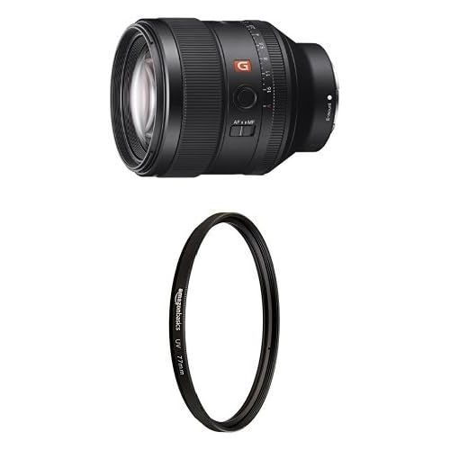소니 Sony FE 85mm f1.4 GM Lens with UV Protection Lens Filter - 77 mm