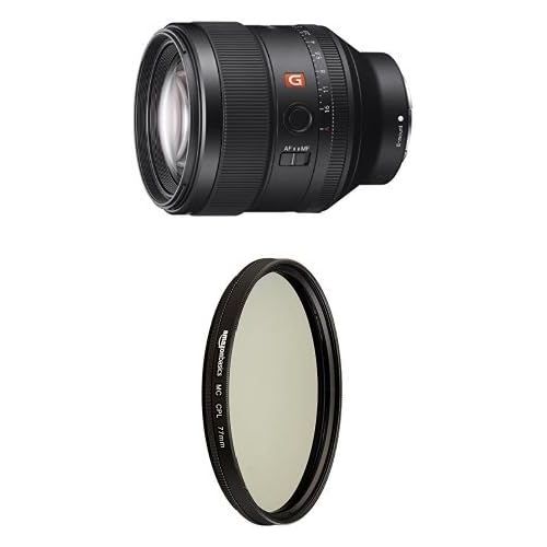 소니 Sony FE 85mm f1.4 GM Lens with UV Protection Lens Filter - 77 mm