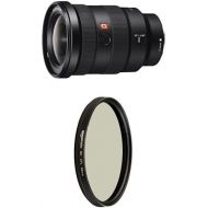 Sony SEL1635GM 16-35mm f2.8-22 Zoom Camera Lens, Black and Circular Polarizer Lens - 82 mm