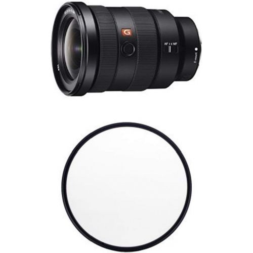 소니 Sony SEL1635GM 16-35mm f2.8-22 Zoom Camera Lens, Black and Circular Polarizer Lens - 82 mm