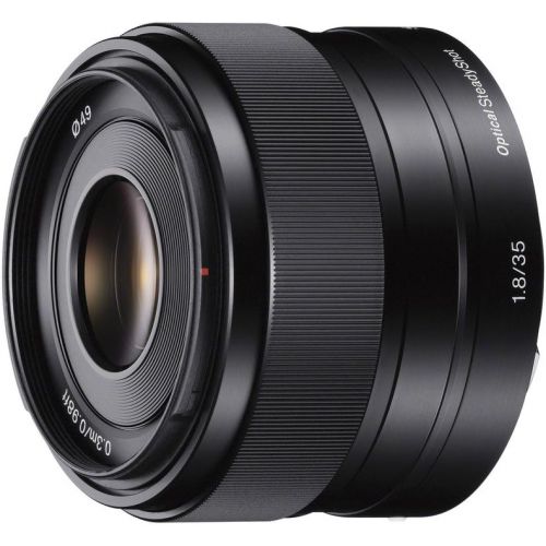 소니 Sony Single focus lens E 35mm F1.8 OSS SEL35F18 - International Version (No Warranty)