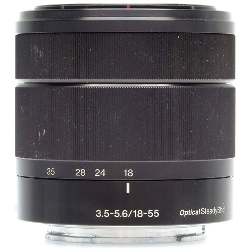 소니 Sony Alpha SEL1855 E-mount 18-55mm F3.5-5.6 OSS Lens (Black)