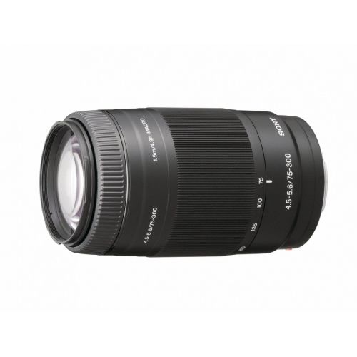 소니 Sony 75-300mm f4.5-5.6 Compact Super Telephoto Zoom Lens for Sony Alpha Digital SLR Camera