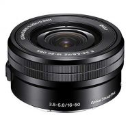 Sony SELP1650 16-50mm F3.5-5.6 OSS Power Zoom Lens Black Bulk Packaging , International Version (No Warranty)