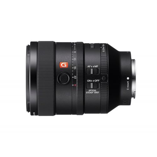 소니 Sony SEL100F28GM 100mm f2.8 Medium-telephoto Fixed Prime Camera Lens, Black
