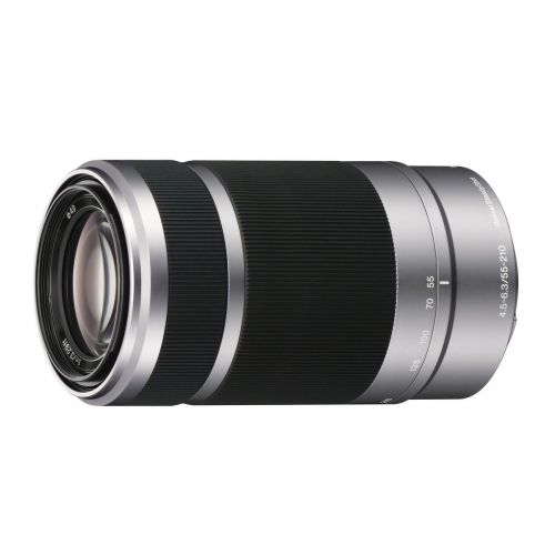 소니 Sony E 55-210mm F4.5-6.3 OSS Lens for Sony E-Mount Cameras (Silver)