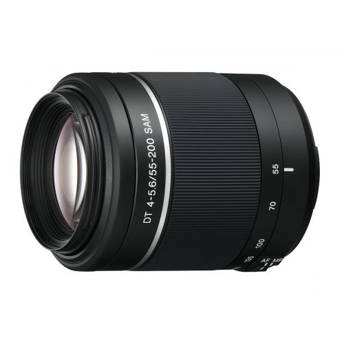 소니 Sony 55-200mm f4-5.6 SAM DT Telephoto Zoom Lens for Sony Alpha Digital SLR Cameras