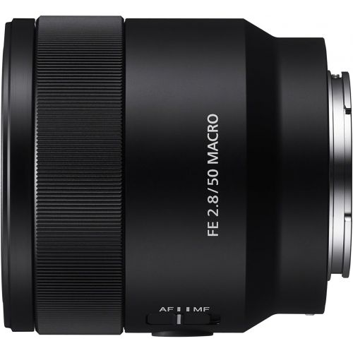 소니 Sony SEL50M28 FE 50mm F2.8 Full Frame E-mount Lens (Black)