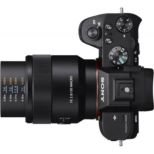 소니 Sony SEL50M28 FE 50mm F2.8 Full Frame E-mount Lens (Black)