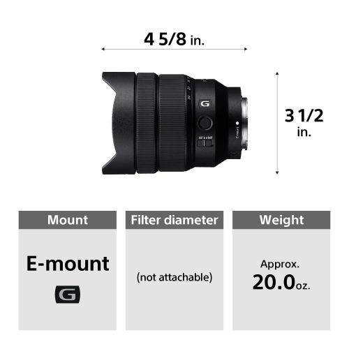 소니 Sony - FE 12-24mm F4 G Wide-angle Zoom Lens (SEL1224G)