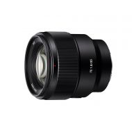 Sony SEL85F18 85mm F1.8-22 Medium-Telephoto Fixed Prime Camera Lens, Black