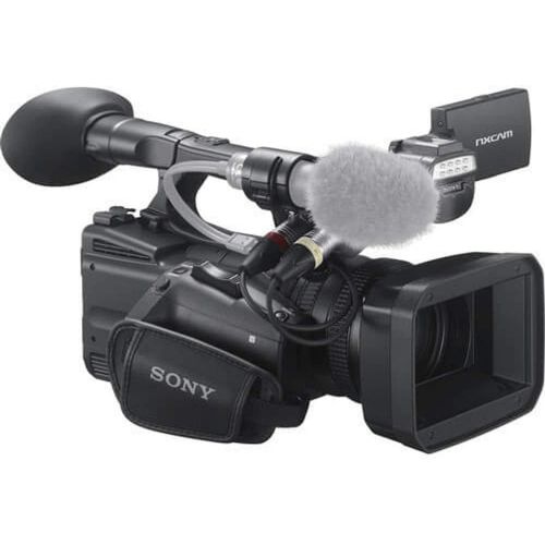 소니 Sony HXRNX5R Full-HD Compact Camcorder 3CMOS with Latest Technology, 3, Black