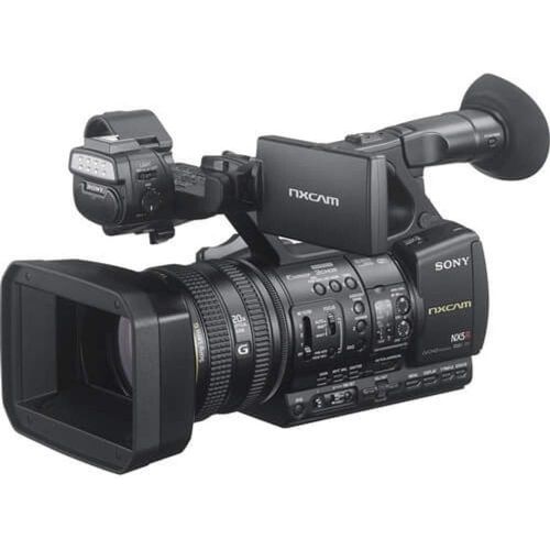 소니 Sony HXRNX5R Full-HD Compact Camcorder 3CMOS with Latest Technology, 3, Black
