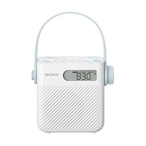 소니 Sony ICF-S80 Splash Proof Shower Radio with Speaker