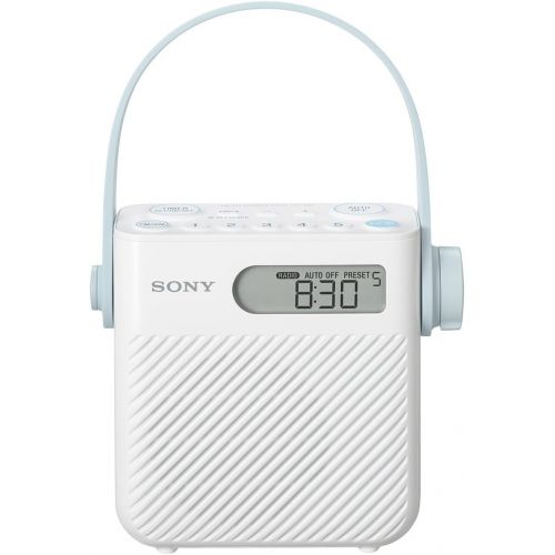 소니 Sony ICF-S80 Splash Proof Shower Radio with Speaker