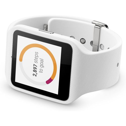 소니 Sony Digital Dial 3 White Unisex Android Smartwatch SWR3