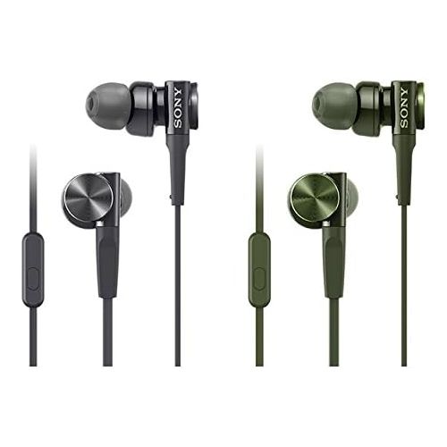 소니 Sony SONY Sealed Type Inner Ear Receiver MDR-XB75AP B (BLACK)【Japan Domestic genuine products】