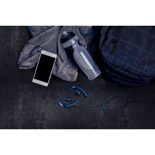 소니 Sony MDRXB80BSL Premium, Wireless, in-Ear, Sports Headphone, Blue