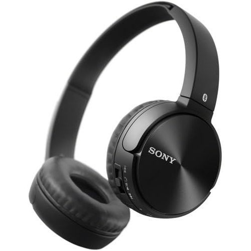 소니 Sony Premium Lightweight Wireless Bluetooth Extra Bass Noise-Isolating Stereo Headphones