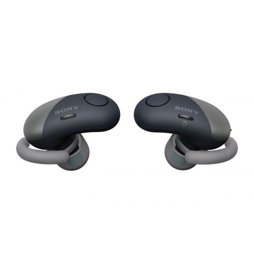 소니 Sony SP700N Wireless Noise Canceling Sports in-Ear Headphones Black WF-SP700NB (Certified Refurbished)