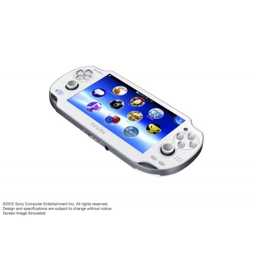 소니 Sony PlayStation Vita (PlayStation vita) Wi-Fi model Crystal White (PCH-1000 ZA02)【japan import】