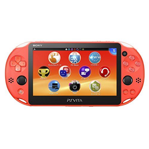 소니 Sony PlayStation Vita Wi-Fi model Neon Orange (PCH-2000ZA24) Japanese Ver. Japan Import