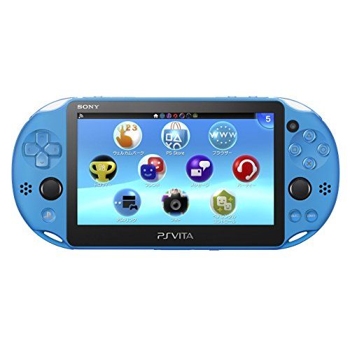 소니 Sony PlayStation Vita Wi-Fi model Aqua Blue (PCH-2000ZA23) Japanese Ver. Japan Import