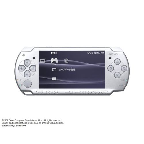 소니 Sony PSP Slim & Lite PSP-2000IS - Handheld Game Console - Ice Silver 【Japan Import】